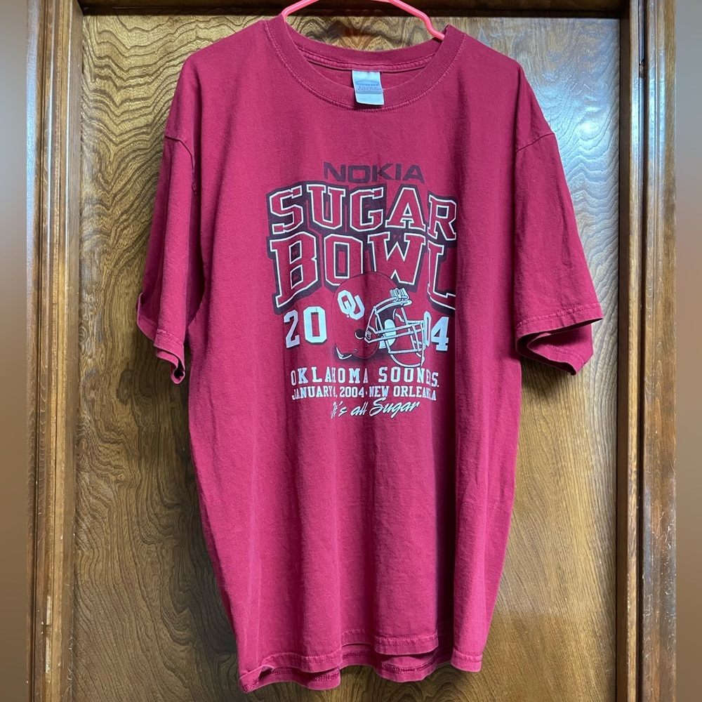 Nokia Sugar Bowl Oklahoma Size XL Mens t shirt